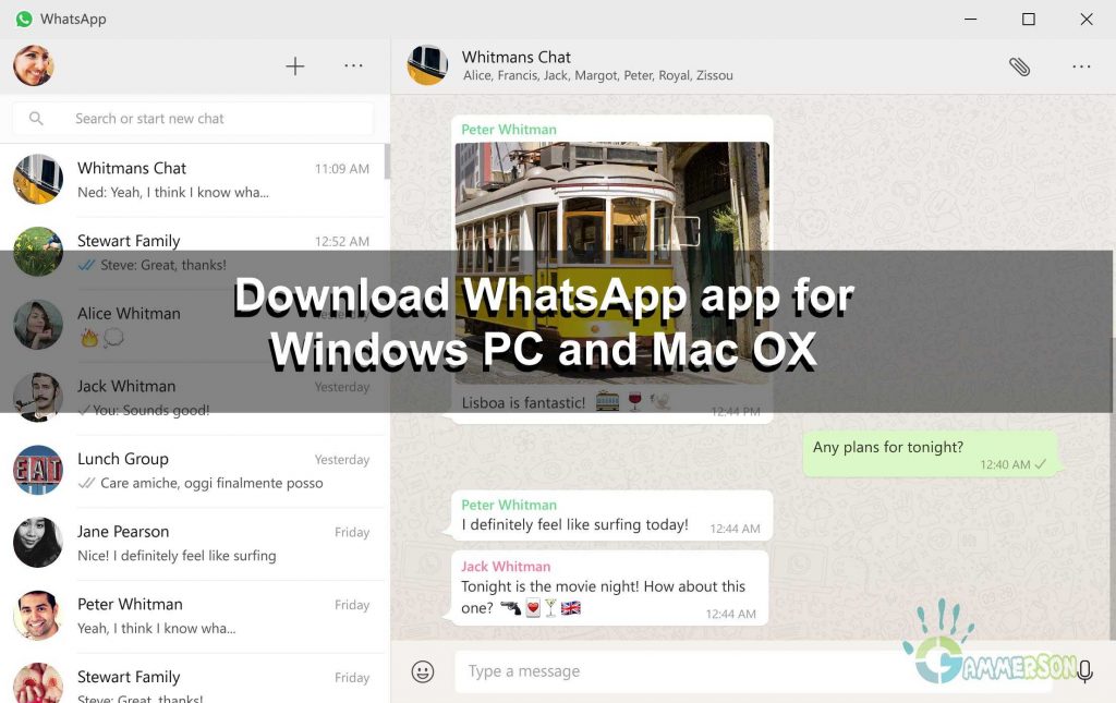 WhatsApp download the last version for mac