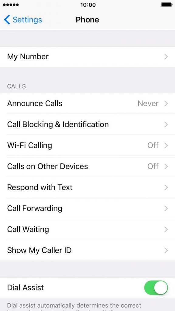 How to enable call waiting in iPhone 7 on iOS 11