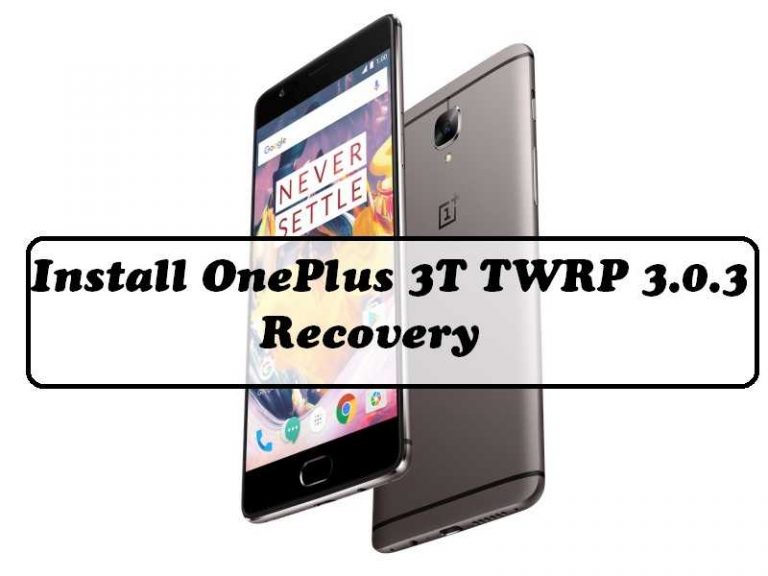 Установка twrp oneplus 3t